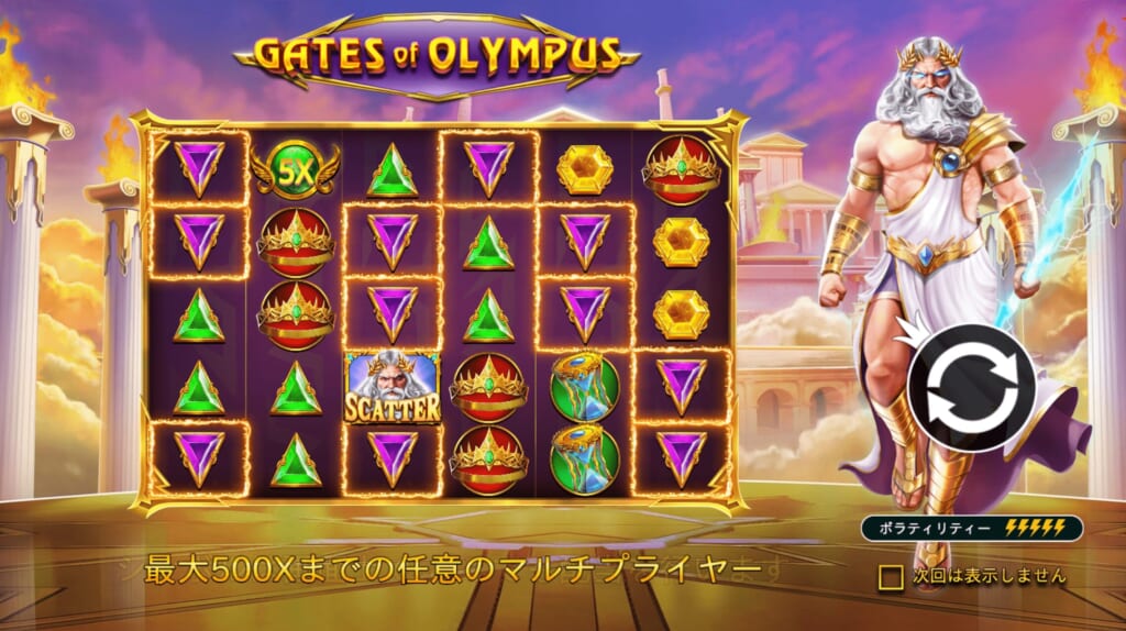 ゲーツオブオリンポス(Gates of Olympus)